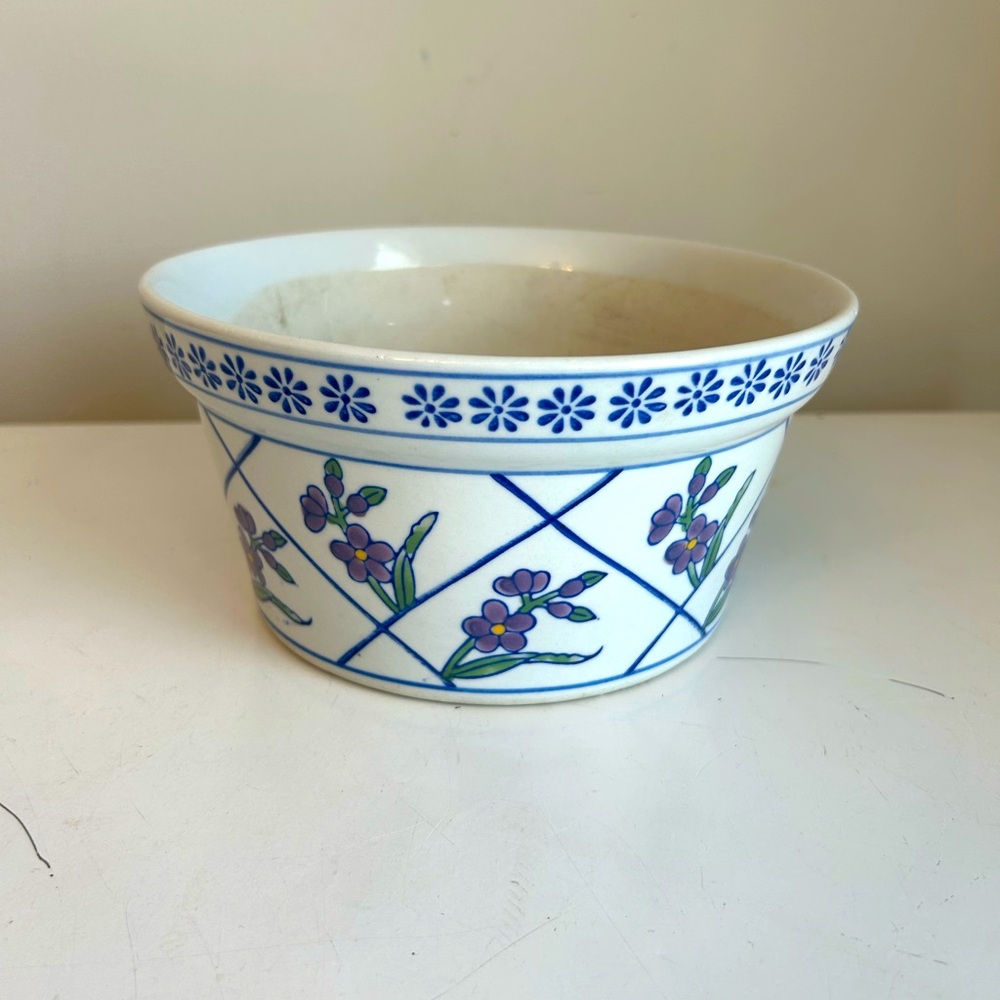 Vintage AAA Imports Bowl Planter Bulb‎ Starter Floral Succulent Planter